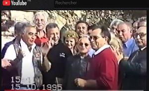 1995 10 15 NIMES  SANTA CRUZ AVEC LE PERE PERRIN